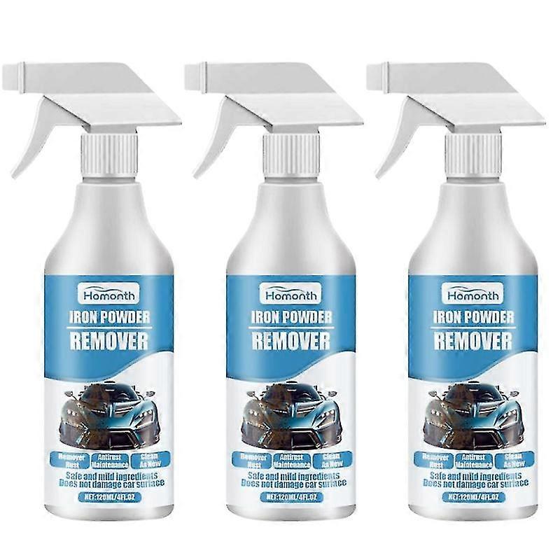 1-3 stk rustfjerner rengjøringsverktøy for biloverflate rustfjerningsspray bilhjul rustfritt stål rustfjernerpleieprodukter