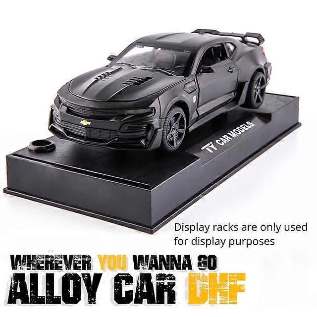1:32 Scale Chevrolar Camaro Car Toys Alloy Diecast Model Super Sport Car with Sound Light Vehicles Toy for Child Birthday Gifts