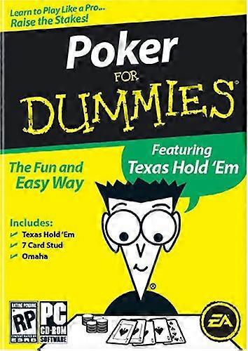 Poker For Dummies - PC - New & Sealed