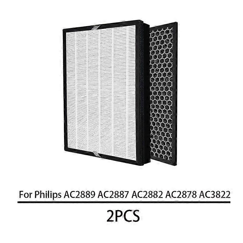 FY2422 FY2420 per Philips Purificatore d'aria AC2882 AC2887 AC2889 AC3822 Filtro HEPA e carbone di ricambio Accessies