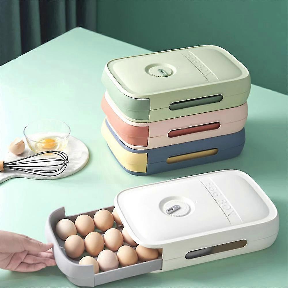 Egg Tray Holder Organizer Convenient Egg Storage Container Box