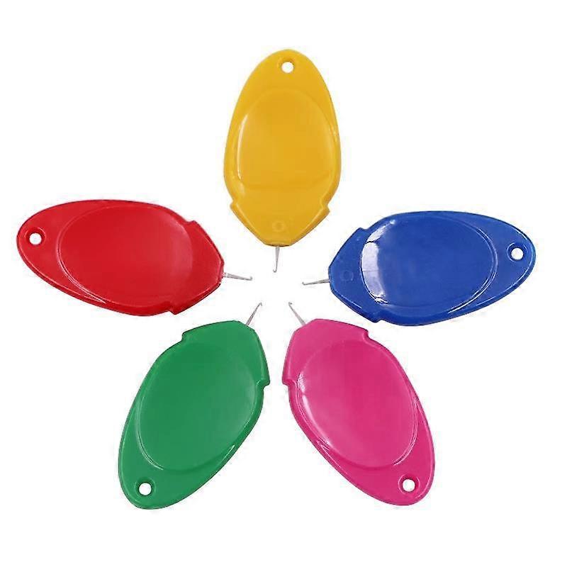 Threader for Hand Sewing 25 Pcs Plastic Wire Hook Simple Threader for Needles Small Eye Needle Threader for Sewing Machine Needle Threader Tool for Se