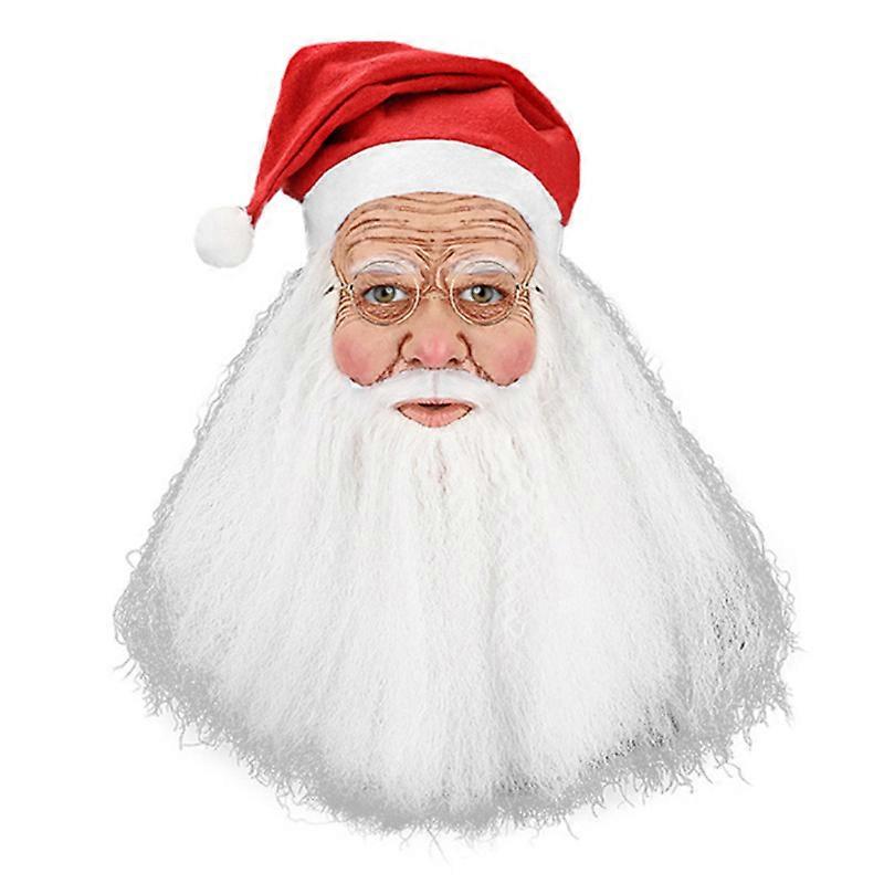 Christmas Santa Claus Latex Mask Full Face Mask