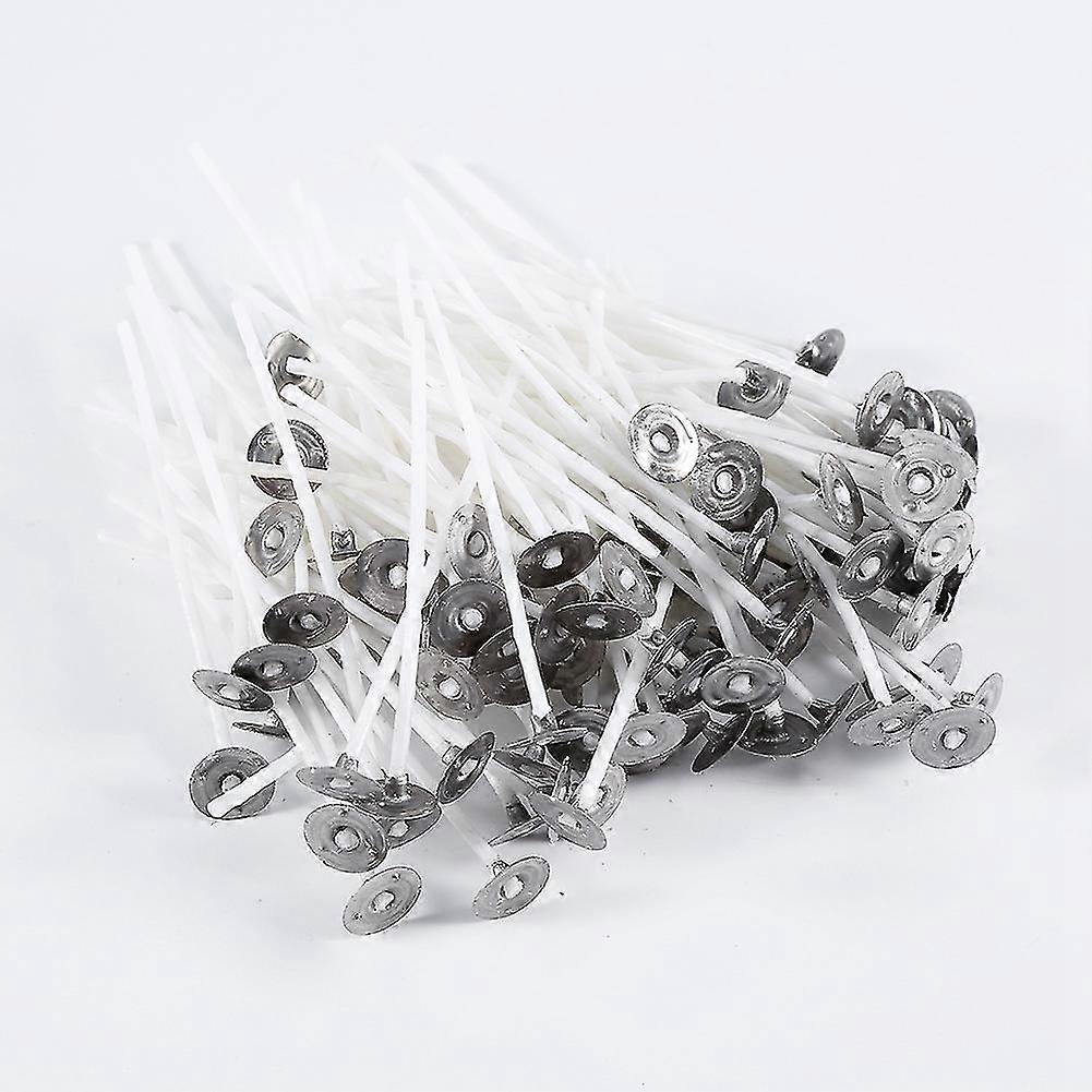 8cmCandleWicksCottonCore100PCSwithSustainer-CandleMakingAccessory