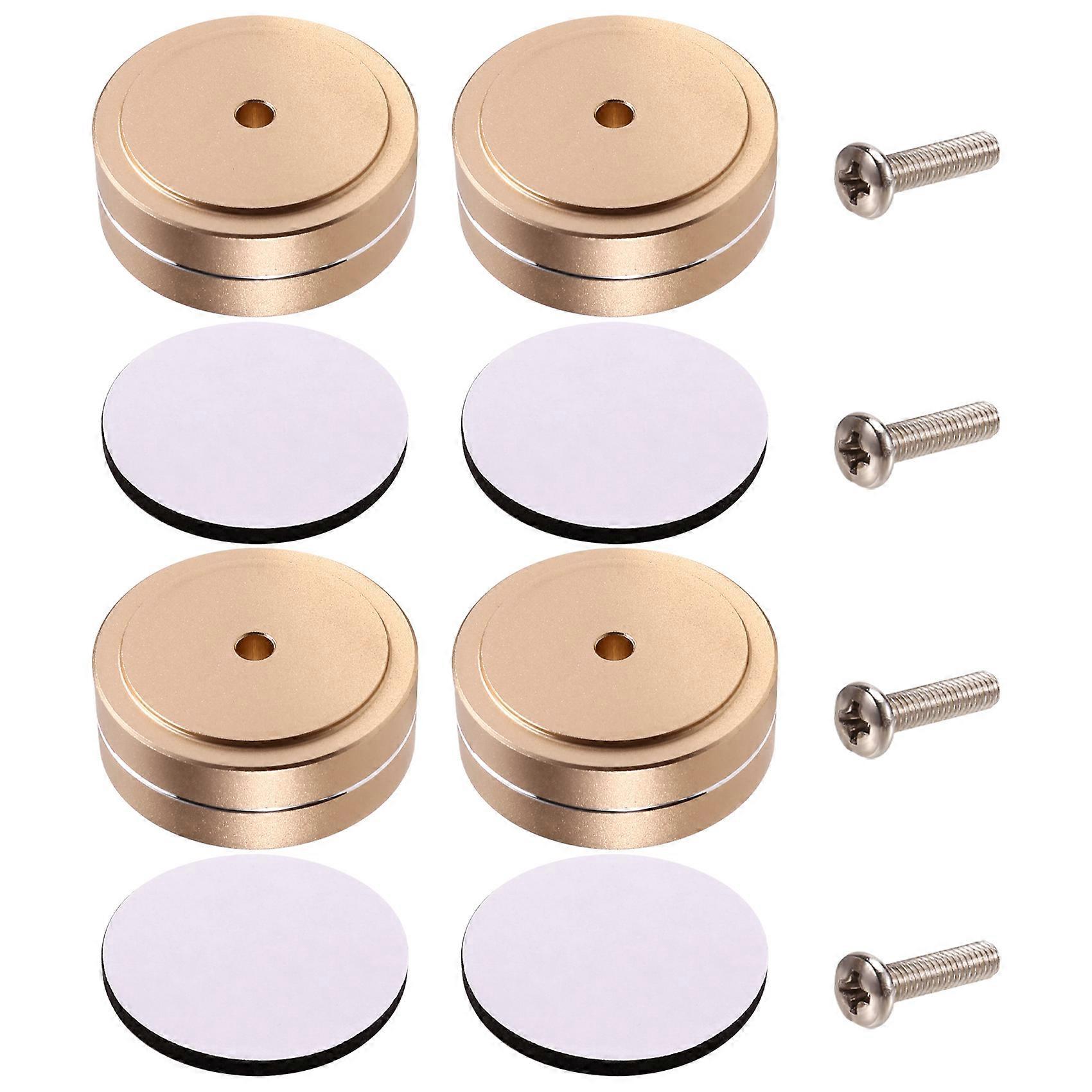 Piedini In Ottone Per Diffusori – Set Da 4 Pezzi, Isolanti, Antivibrazione, Per HiFi E Subwoofer