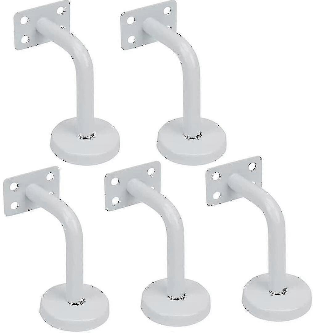 5 قطع درج الدرابزين بين قوسين ، الفولاذ المقاوم للصدأ درج حديدي بين قوسين - 60x80mm مسامير تصاعد المقدمة - لتثبيت الدرابزين درج والسور في