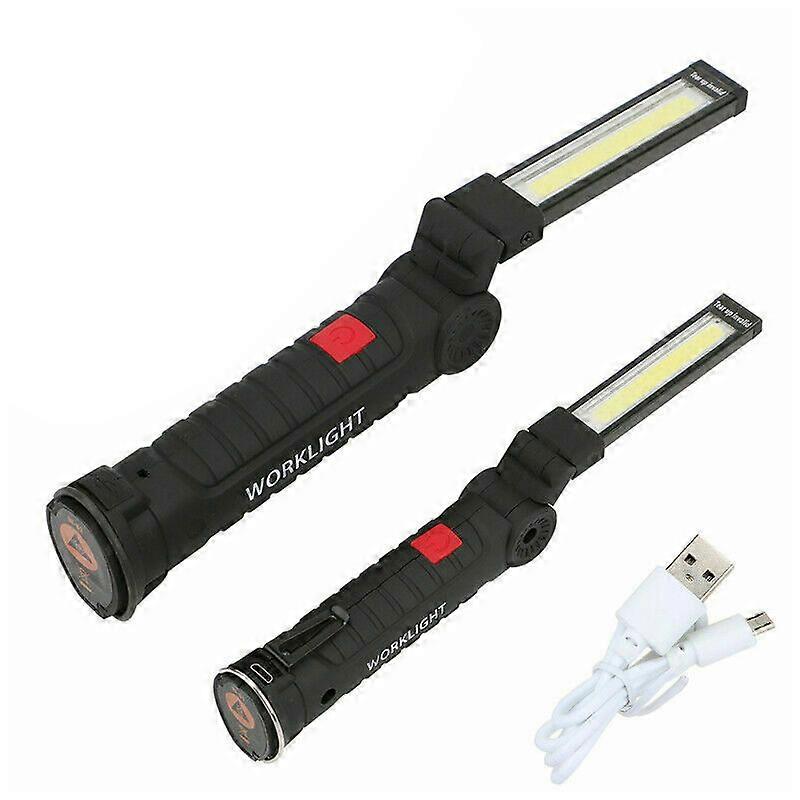 Multifunction 1000 Lumen COB LED Work Light Lamp Magnetic Torch USB Rechargeable
