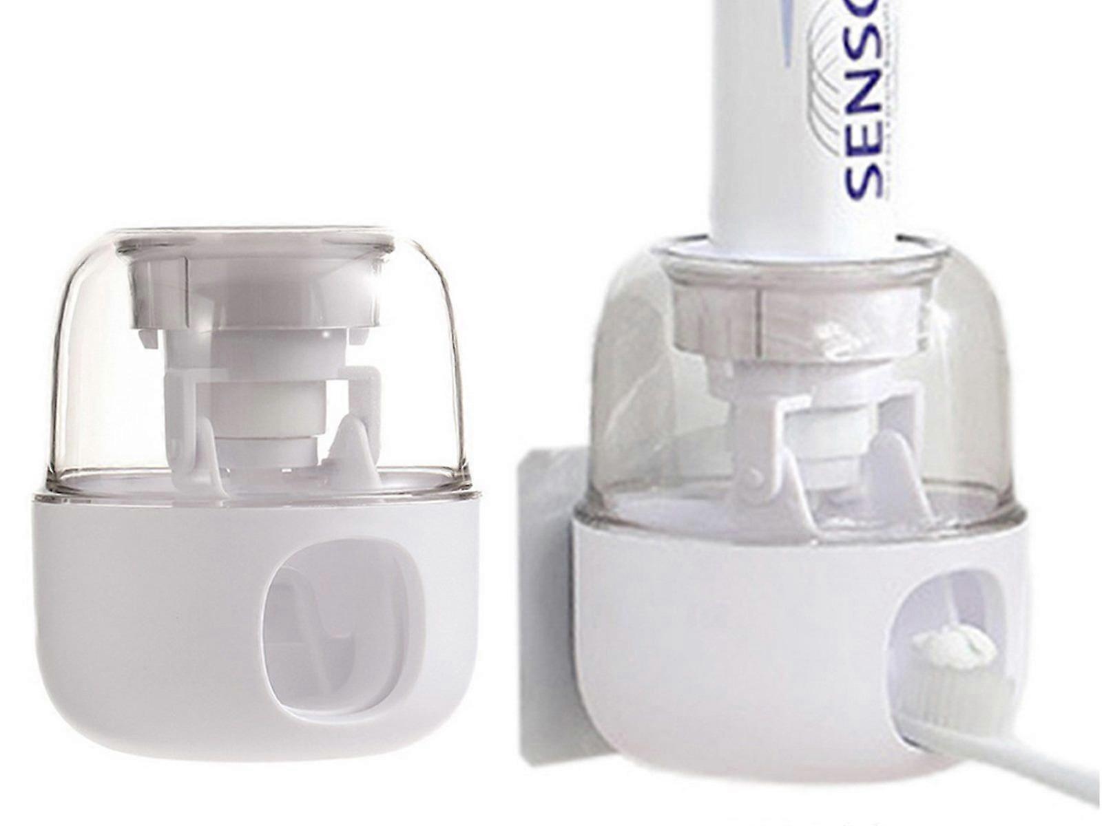 Wall Mounted Automatic Toothpaste Dispenser Dustproof Toothpaste Squeezer
