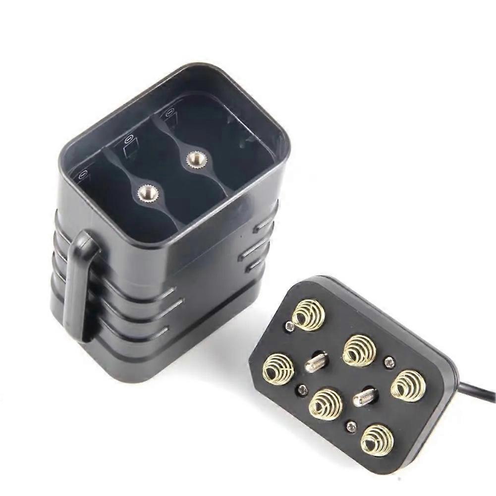12V 6X18650 Battery Box LED Light Battery Holder with Cable USB/DC Dual Interface Waterproof Batter