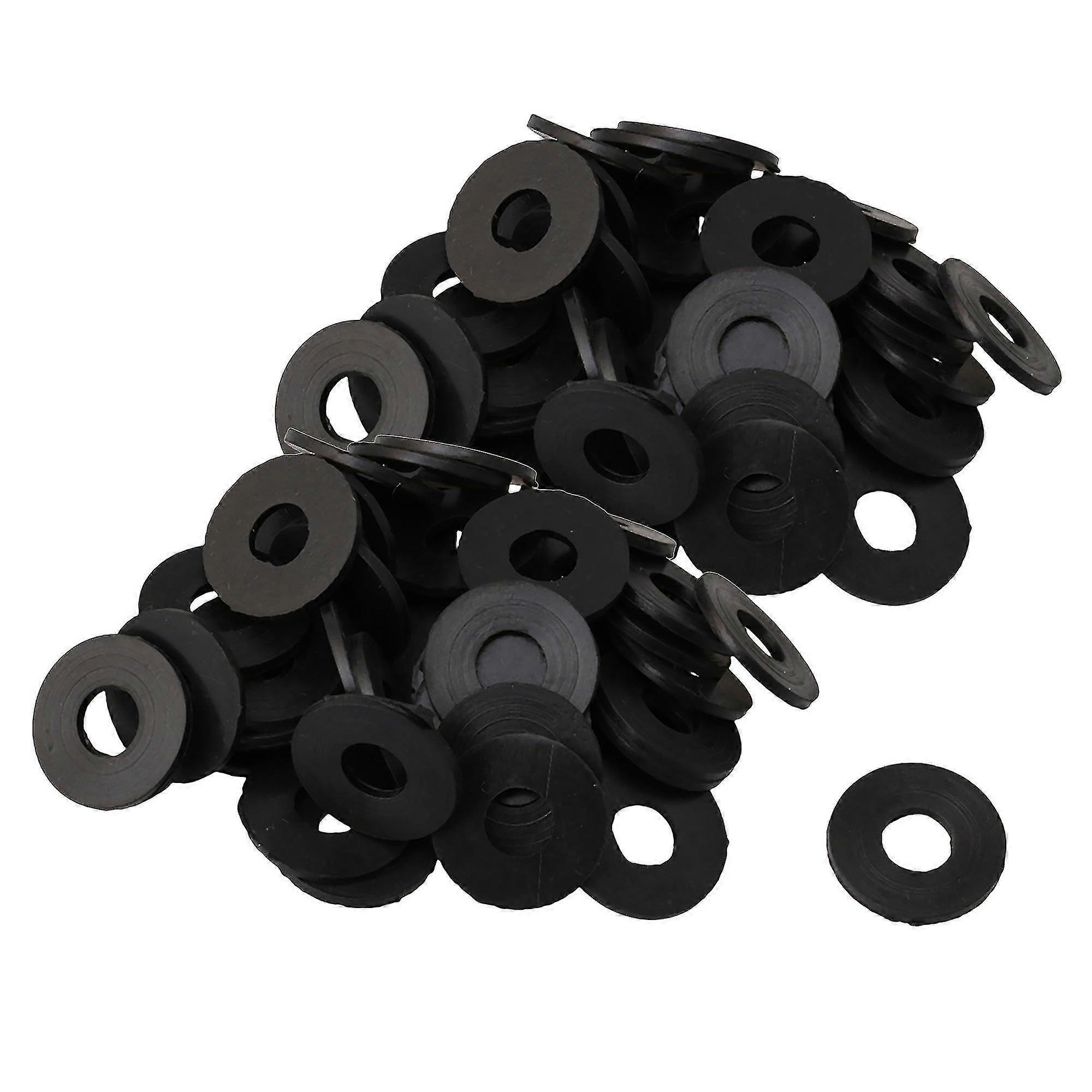 100pieces Rubber O Ring Hose Gasket Flat Washer Sealing Ring 25x10x2mm--