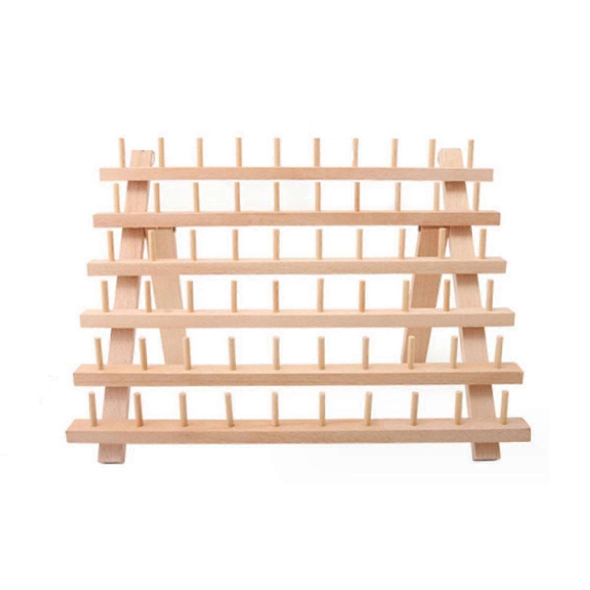 بكرة خشبية بكرة 60 محور شمع بكرة تخزين خشبية مصنوعة يدويا من الجلد DIY لخياطة اللحف التطريز