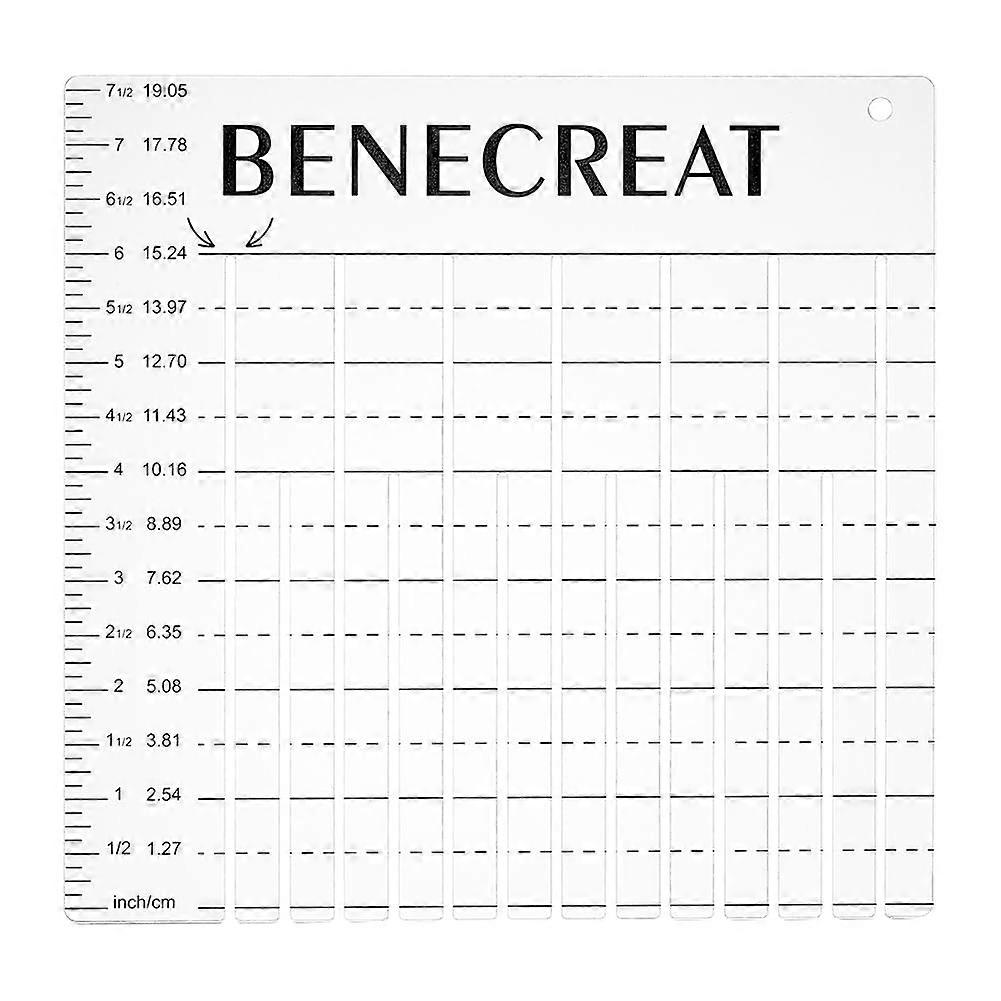 Acrylic Quilting Template Ruler Tie Blanket Ruler Template Rectangle Template Quilt Supplies for Cutting Patterns Sewing Blanket Making