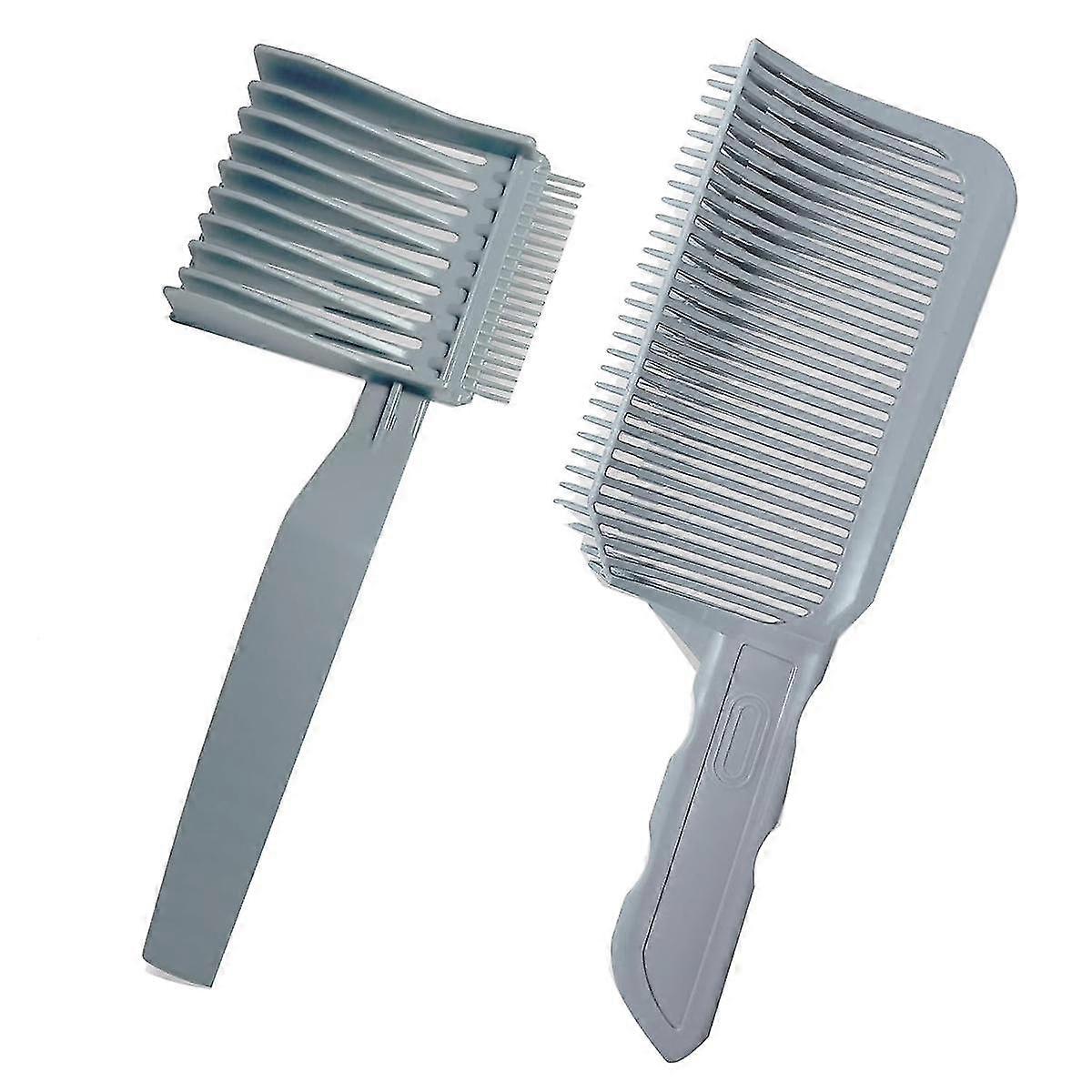 2 Pcs Barber Fade Combs, Barber Accessories,Professional Hair Cutting Blending Comb, Heat Resistant Flat Top Comb