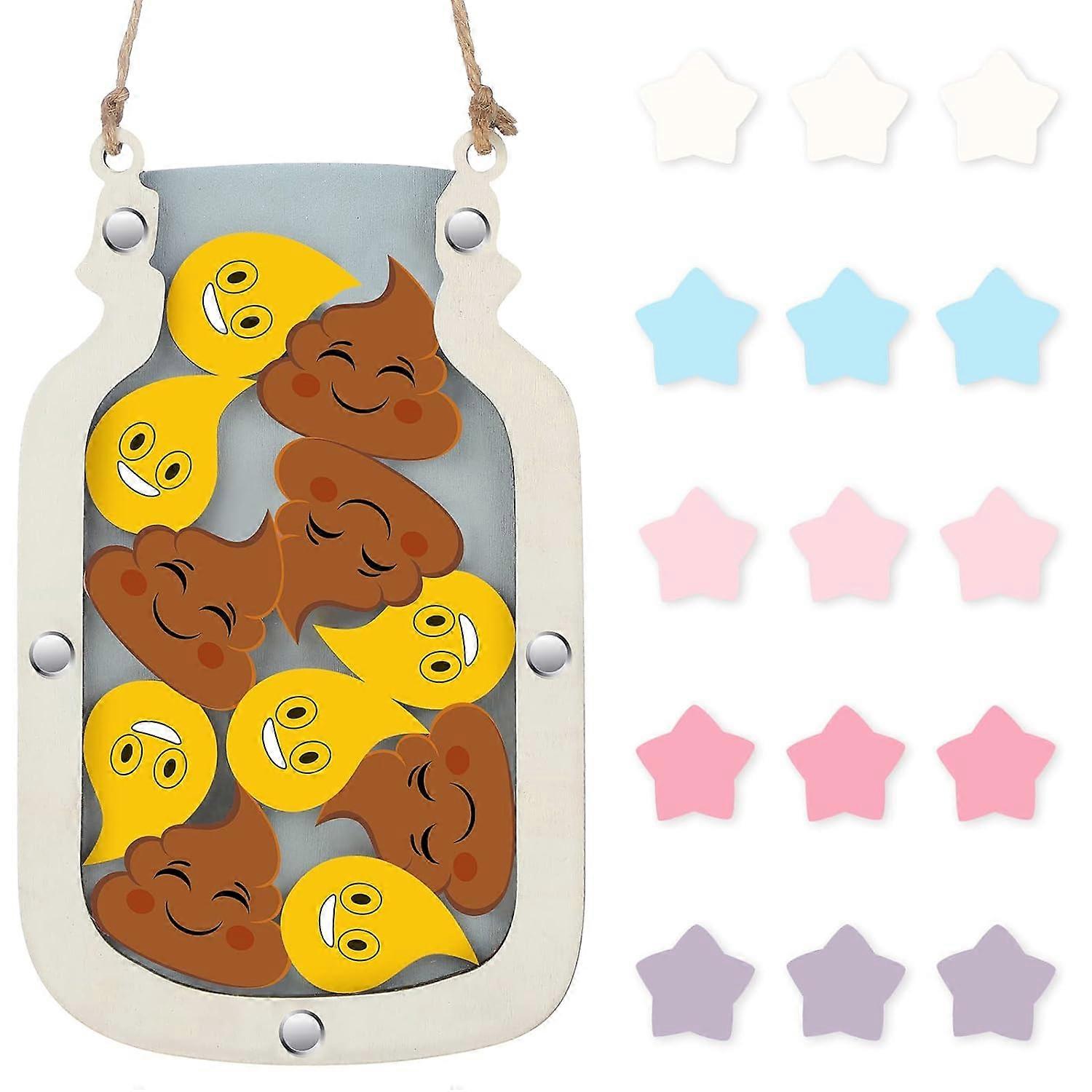 Reward Chart for Kids, Reward Jar for Toddlers, Behavior Reward Chart and Chore Chart for Boys Girls Good Behavior Home