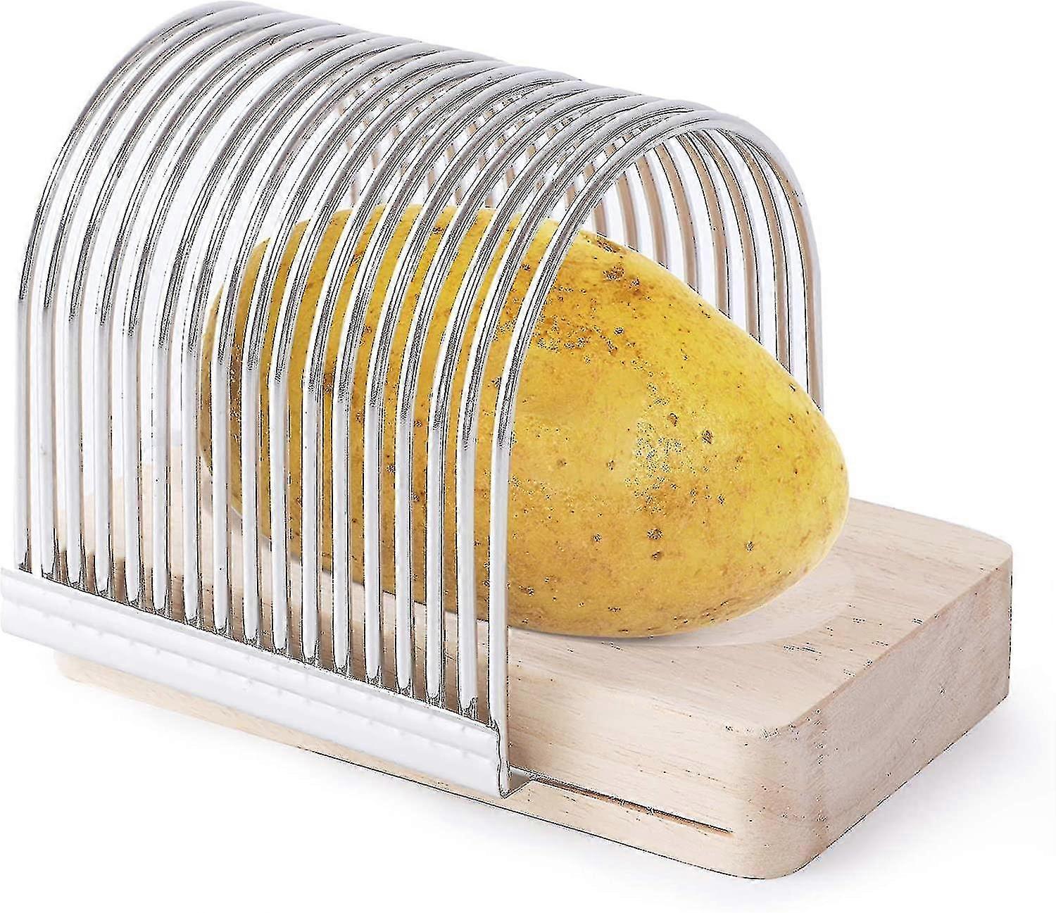 Potato Slicing Rack And Vegetable Cutter Practical Kitchen For Bbq Cooking T-x