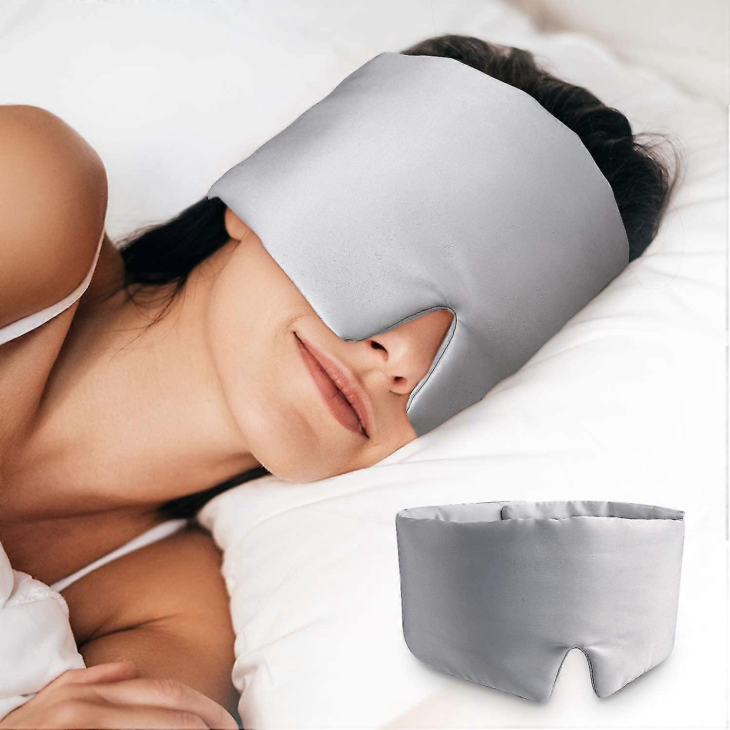 Sleepmask,satin Eye Mask, Super Soft Smooth 0 Pressure