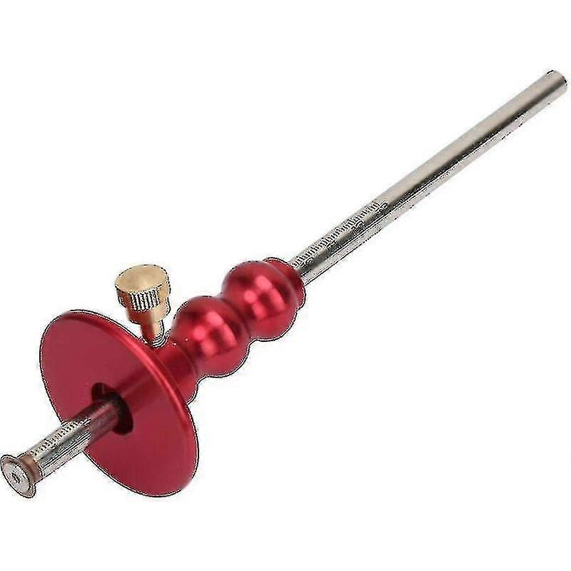 Wood Marking Gauge - Wood Scribe Mortise Gauge Tool, Wood Wheel Marking (red) -