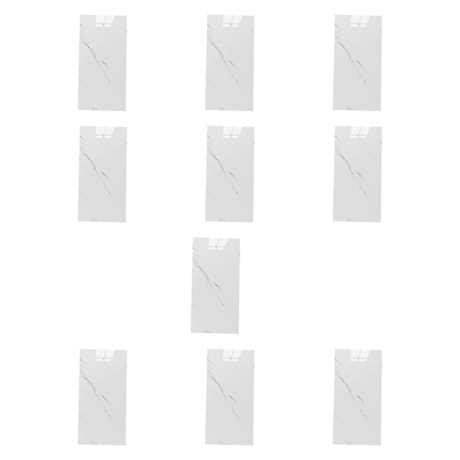 10x Backsplash Wall Tile Stickers Decorative Wall Panels for Kitchen Bathroom