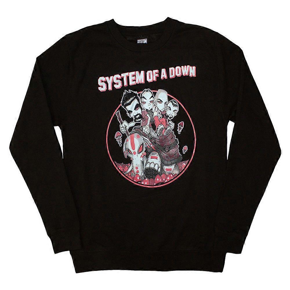 System Of A Down Mushroom People Sweatshirt