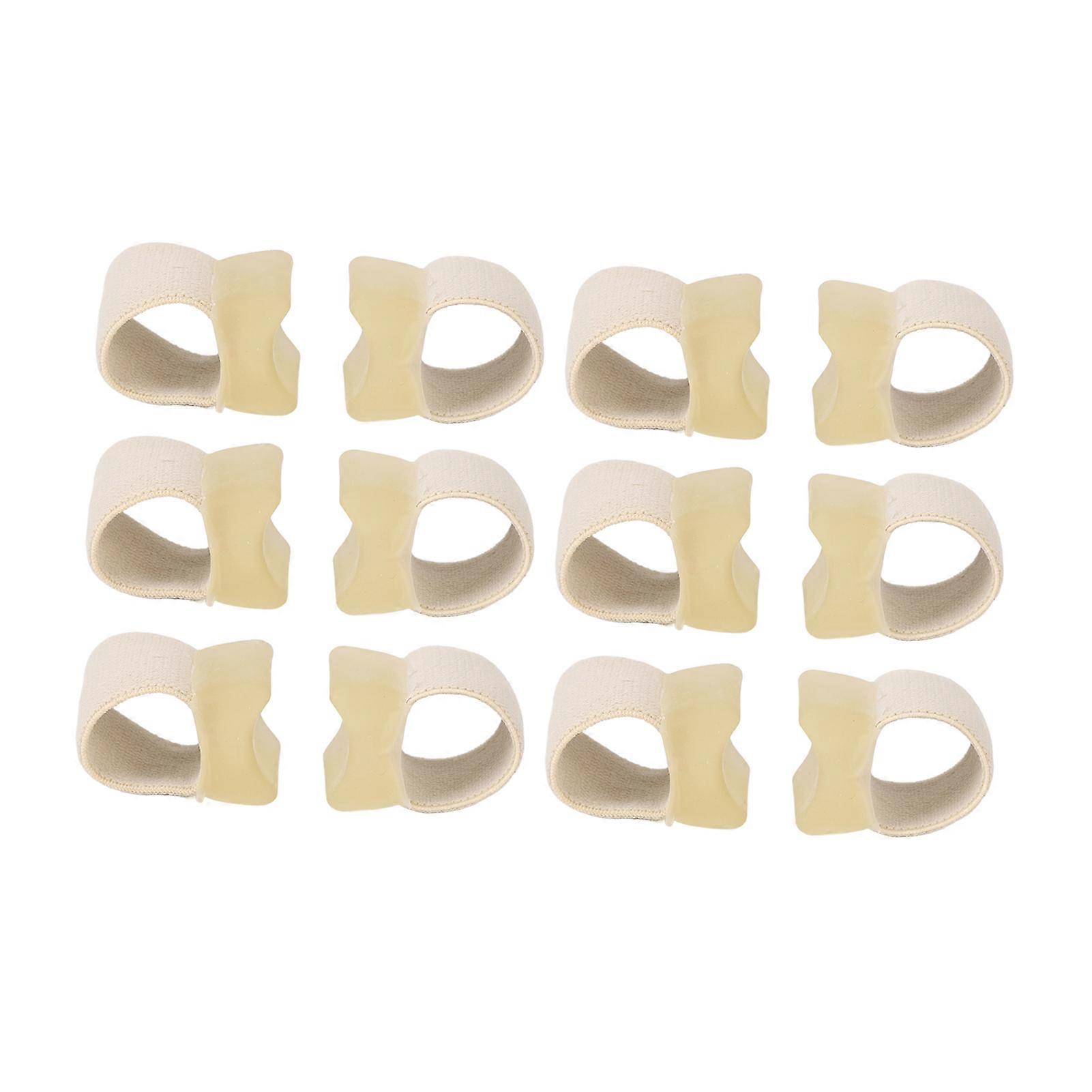 10 Pair Toe Separator Elastic Prevent Rubbing Pressure Relief Big Toe Spacer for Overlapping Toe Hammertoe