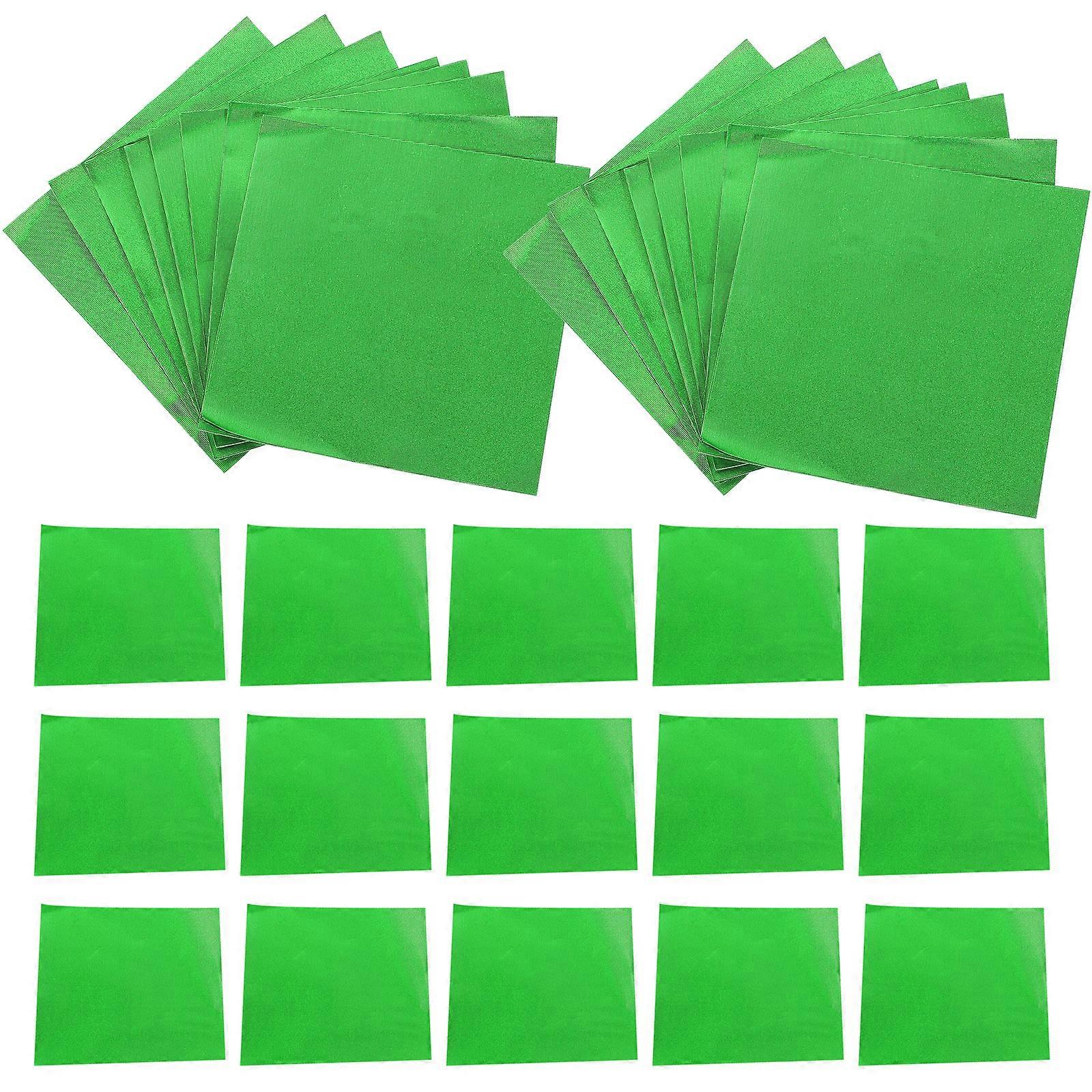 100 Foil Candy Wrapping Paper Wrappers Aluminum Foil Wrapper For Diy Candy Chocolate Packaging