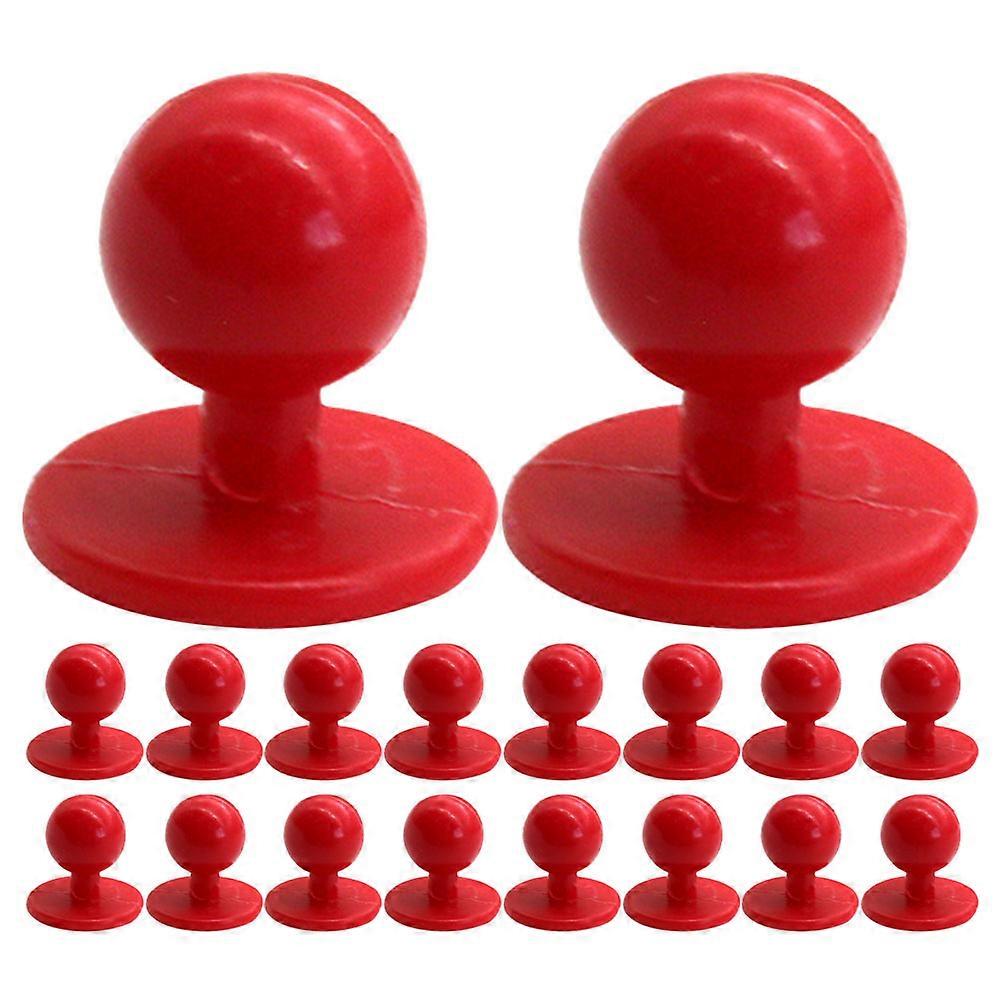 100pcs Buttons Practical Clothes Buttons Chef Suit Sewing Buttons DIY Plastic Buttons