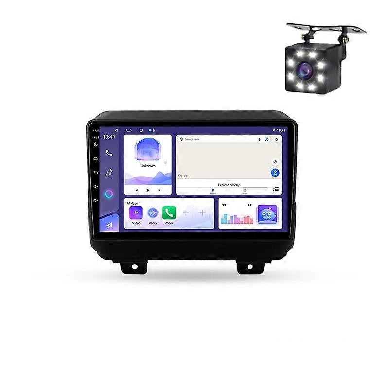 Car Radio Android For Jeep Wrangler 4 JL 2018-2019 Multimedia Player Stereo