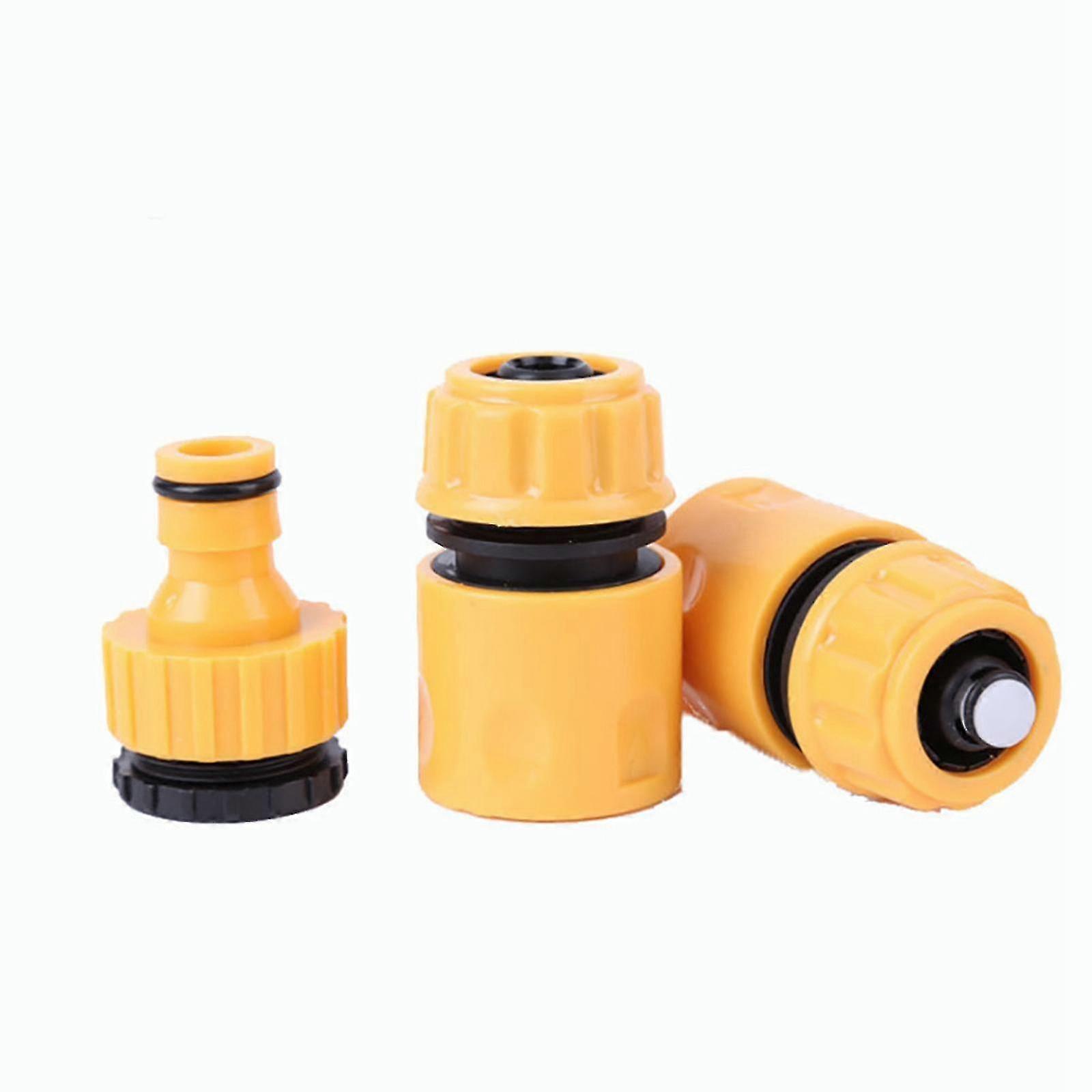 3x ulkovesiletkun putkihana liitin conection fitting adapter adapteri Letkulukko Uusi