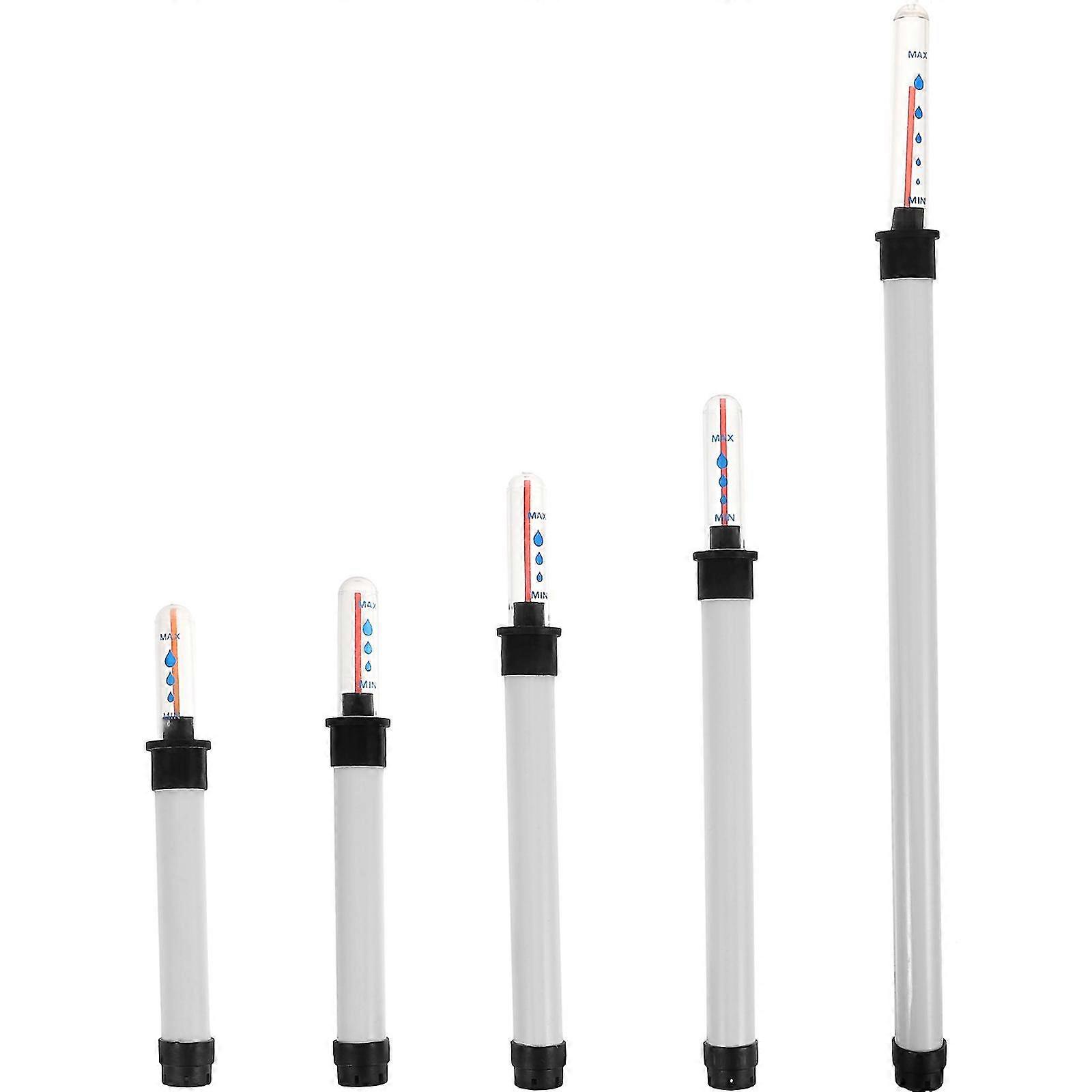 5pcs Δείκτης στάθμης νερού Εγκαταστάσεις μετρητών στάθμης νερού Επαγγελματικός μετρητής στάθμης νερού κηπουρικής