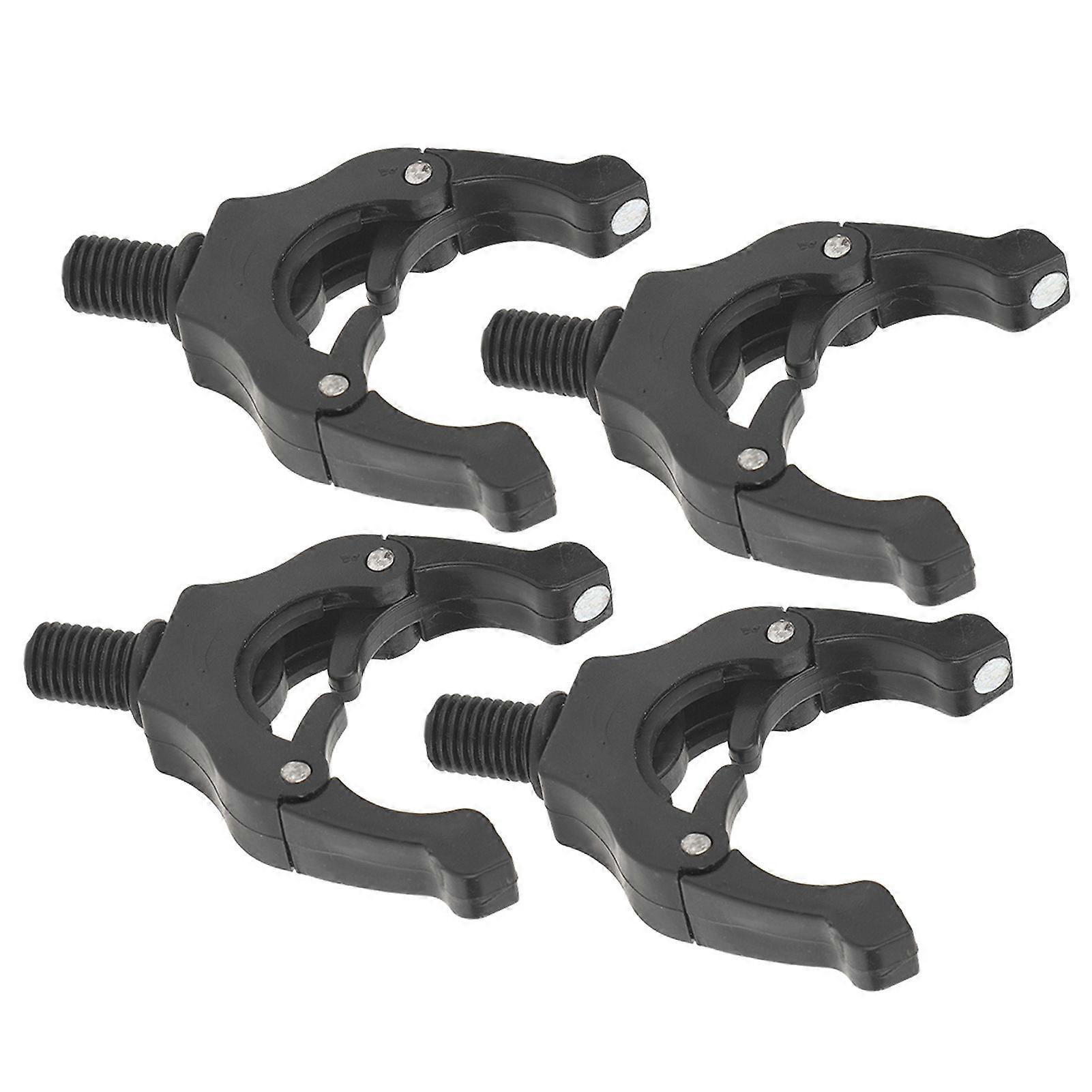 Magnetic Bracket Head Automatic Adjustment Fishing Rod Tail Rest Holder Tool Accessories - 4PCS