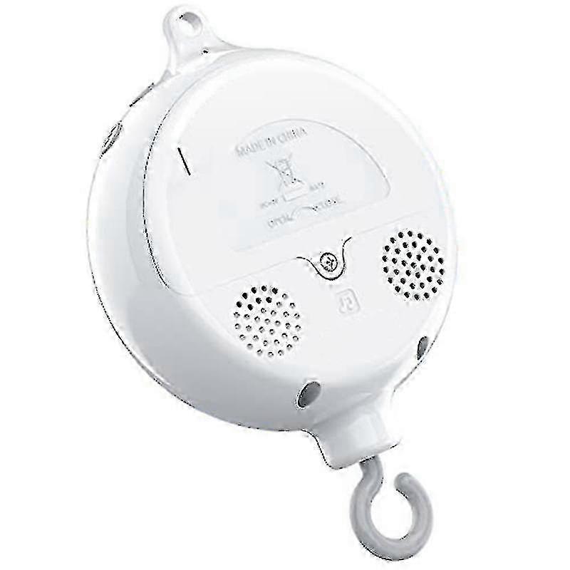 Crib Mobile Motor Baby Music Box Spinner With 3 Modes Volume Adjustable 12 Lullabies Auto-off After