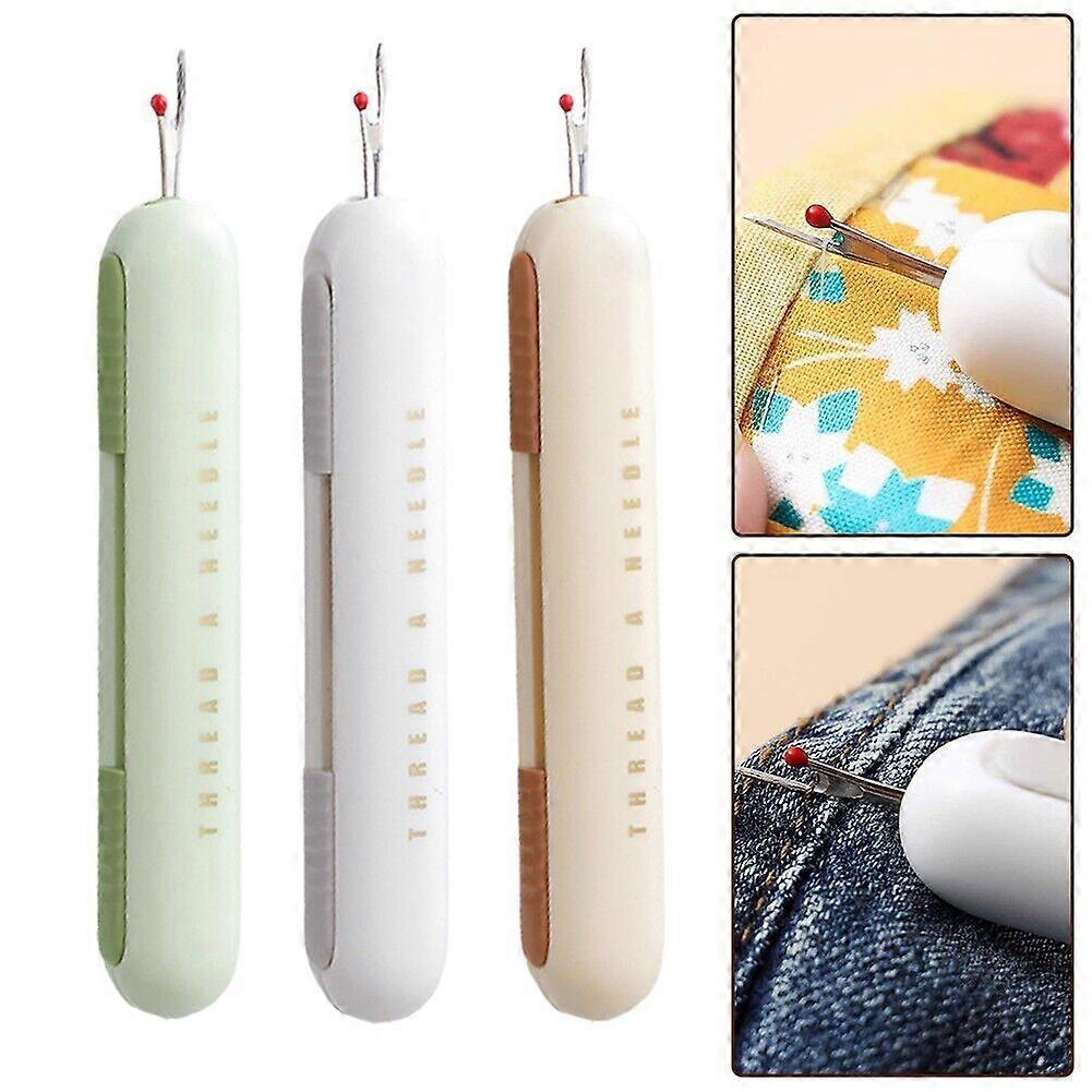 2 in 1 Nadeleinfädler Nahttrenner, Nadeleinfädelung & Nahtkit Nahttrennerwerkzeug, 50% Angebot
