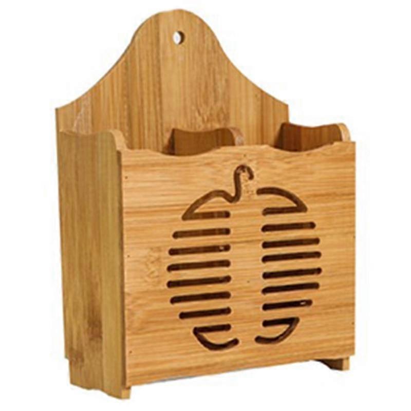 Spoon Chopsticks Holder Fork Organizer Drain Cutlery Storage Drying Rack Wall Hanging Shelf Kitchen