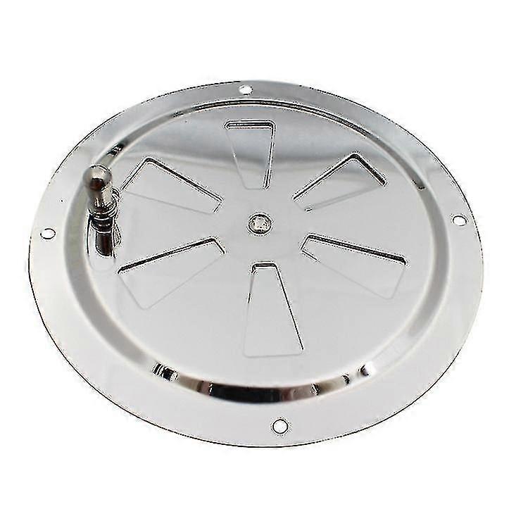 2stk Rustfrit stål Ventilationsgitter Åbning og lukning Ventilationsplade