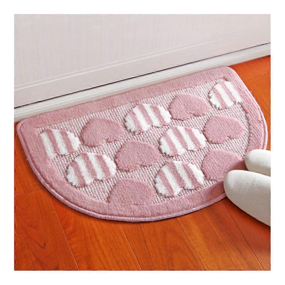 Dacron Semi-circle Foot Ground Non-slip Mat Carpet