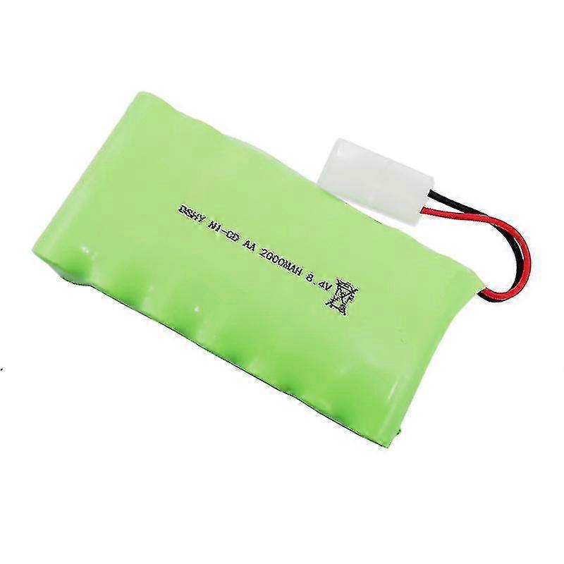 8.4 فولت رقم 5 حزمة بطارية قابلة للشحن 2000 مللي أمبير Otanomiya موصل لعبة كهربائية على الطرق الوعرة مركبة قابلة لإعادة الشحن بطارية