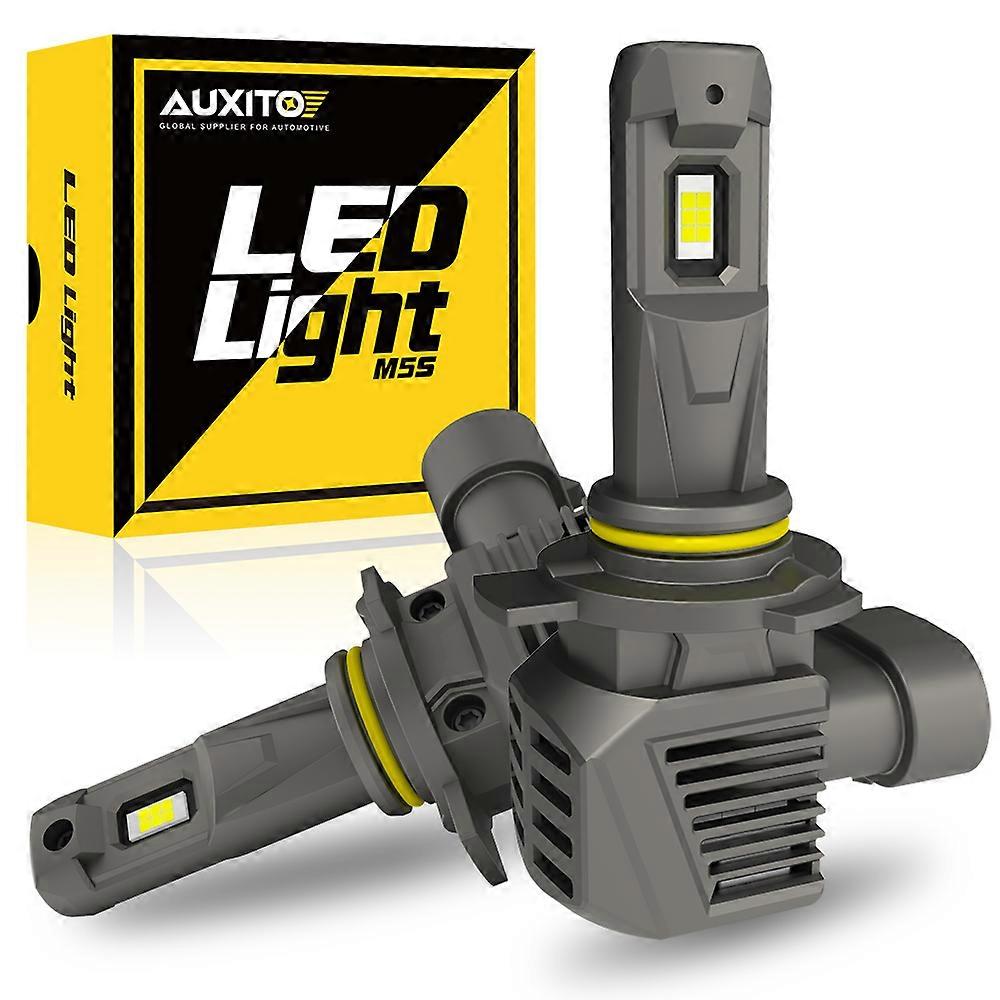 2Pcs 22000Lm 120W 9012 Hir2 H7 LED Turbo Headlight Bulb Canbus Error Free 9005 HB3 H8 H11 LED Car Headlamp with Fan 6500K