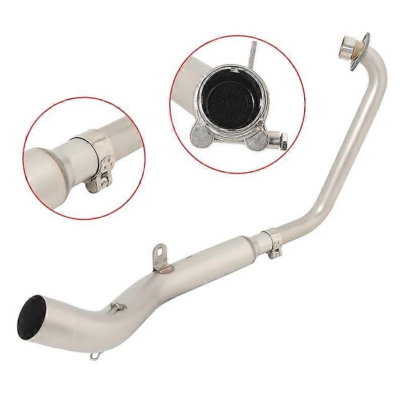Slip On For ZONTES ZT125 U1 G1 Z1 Z2 2021 - 2022 Motorcycle Exhaust Full System Link Pipe Modify Moto Escape With Catalyst Tube
