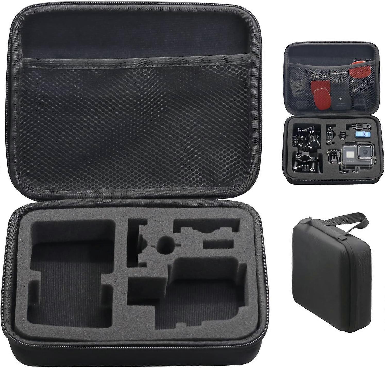 Carrying Case for GoPro, Storage Bag Compatible with Hero 10 9 8 7 6 5 4 3 2, Portable Cover for Action Camera(Medium)