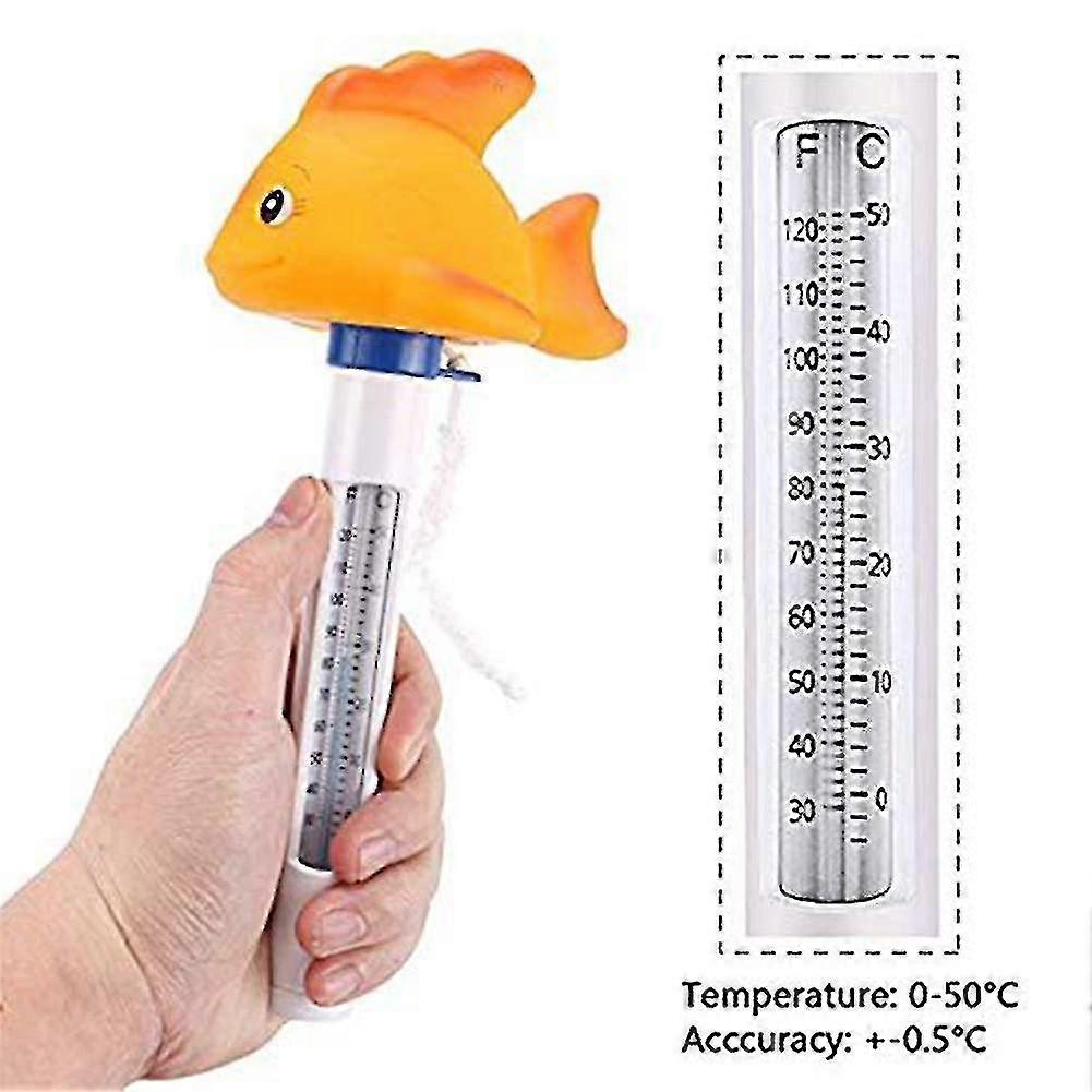 Floating Swimming Pool Thermometer, With String,pond Thermometer