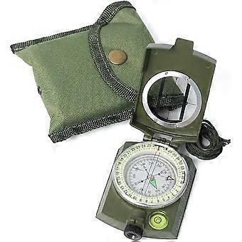 Taktischer Überlebenskompass mit Lanyard & Pouch, für Expeditionskartenlesen, Navigation, Orientierungslauf und Überleben