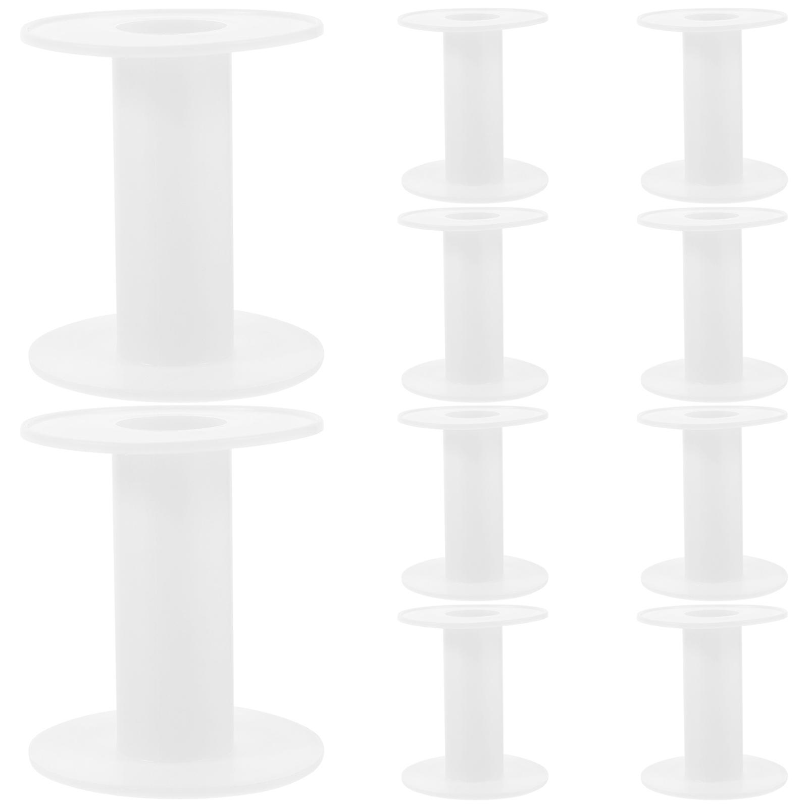 10pcs Professional Sewing Bobbins Replaceable Thread Bobbins Empty Spool
