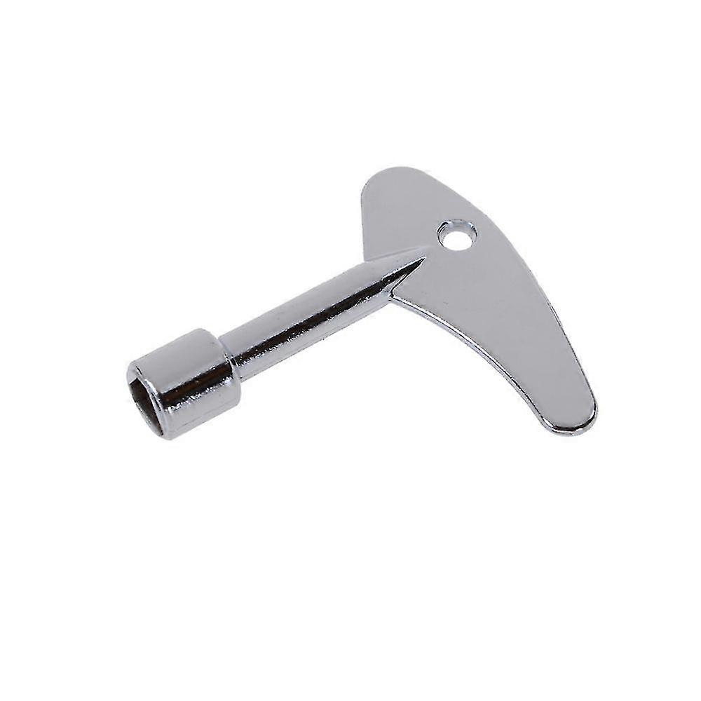 3-Pack Inner Triangle Key Elevator Key Inner Triangle Water Meter Valve Key Tool Set Professional All-Purpose Wrench (Silver)