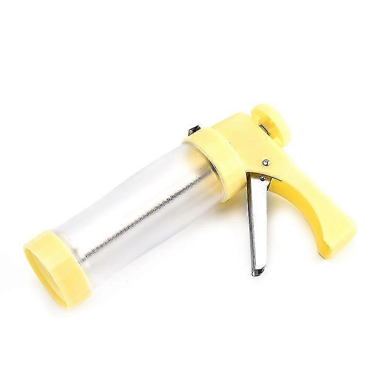 Cookie Press Gun With 16 Christmas Cookie Press Stencil Discs And 5 Icing Tips, Multifunctional Cookie Press Kit