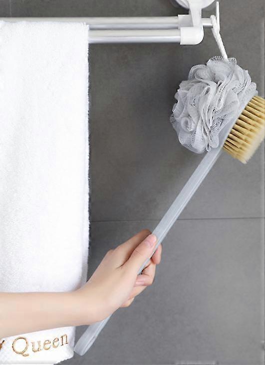 Exfoliating Brush,Back Scrubber  Loofah Sponge and Back Brush Long Handle