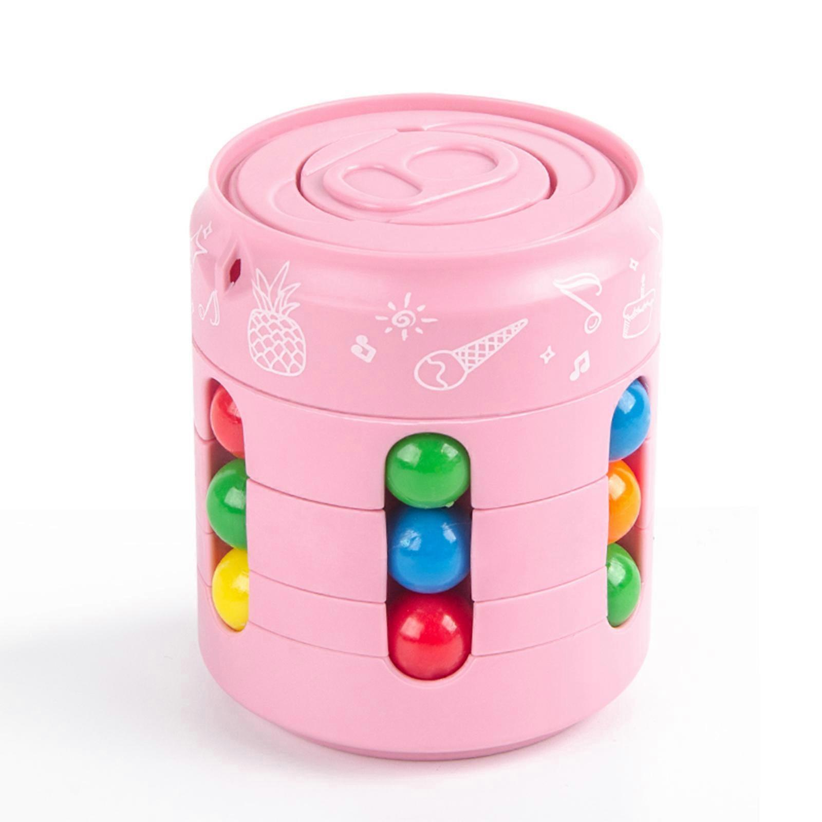 Cans Magical Bean Cube Fingertip Toys Spinner Rotating Toys Reliever Stress Toys
