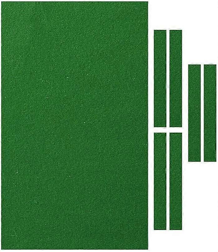 Professional Pool Table Felt fits Standard 7 Foot Table, Snooker Indoor Table Cloth Accessories with Cushion Cloth StripGreen)