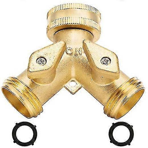 Brass Manifold, Splitter Two Way Washing Machine Hose Connector