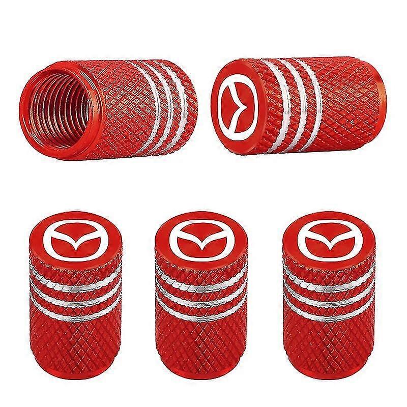 5db automatikus kerék gumiabroncs szelep szársapka fedél Mazda 3 6 Atenza Axela Demio Cx3 Cx5 Mp Ms Rx8 autó tartozékok - gépjármű kerékalkatrészek