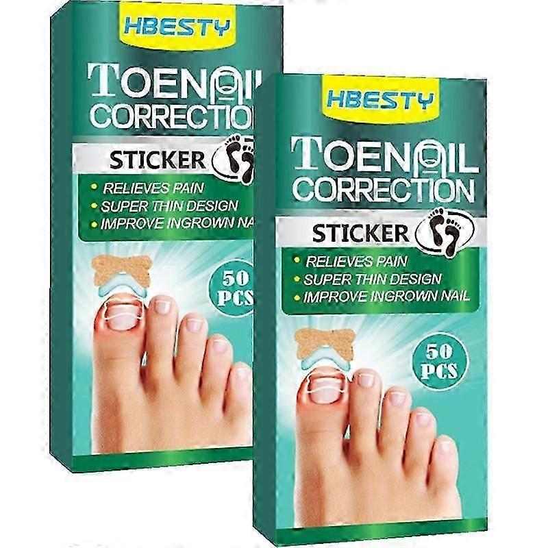 Inngrodd tånegl Corrector Patch Pedikyr Ny